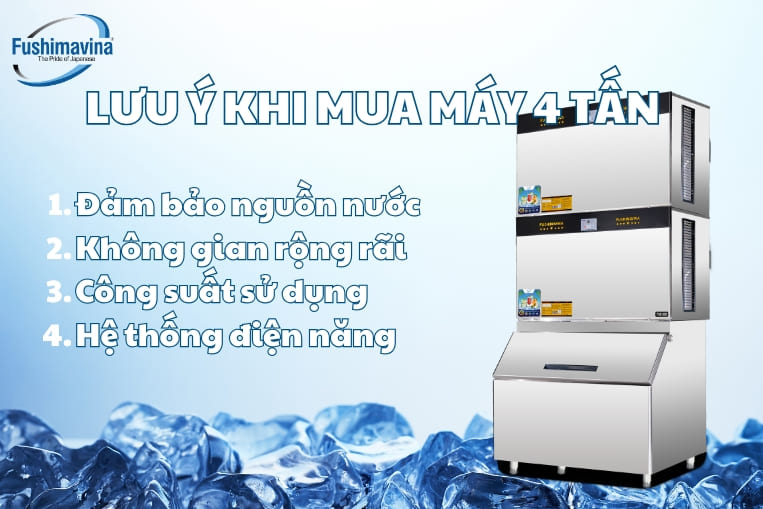 lưu ý khi mua máy 4 tấn tại Fushima