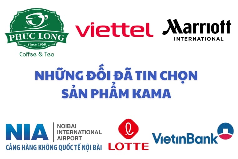 kama đang hợp tác cùng nhiều nhãn hàng lớn