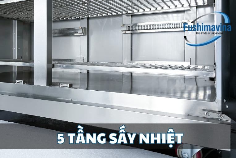 5 tầng sấy bát thể tích lớn