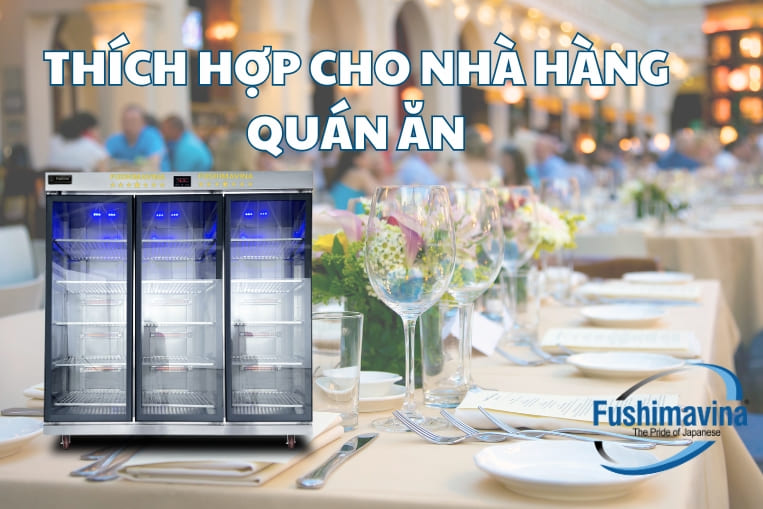 thích hợp cho nhà hàng, quán ăn lớn
