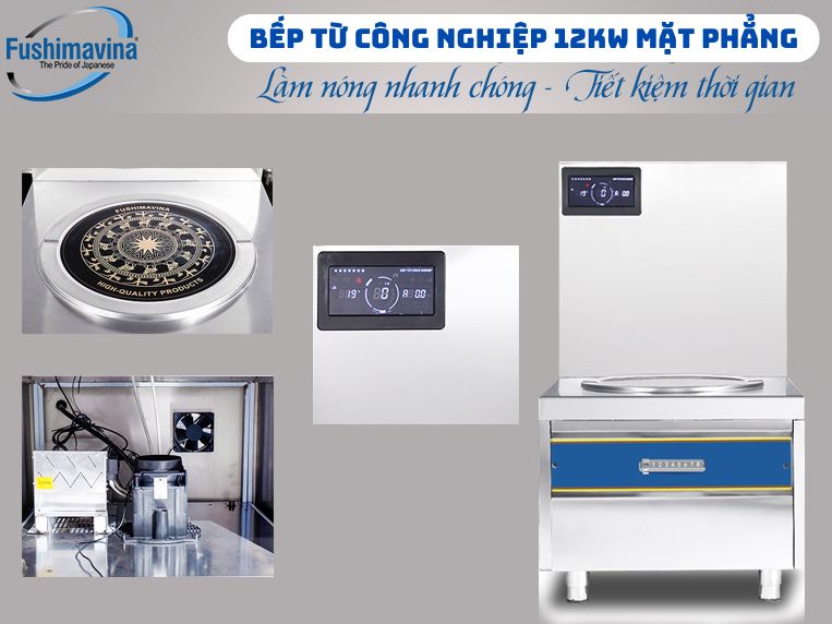 Thiết kế màn hình đèn led thông minh giúp người dùng dễ dàng theo dõi chế độ nấu