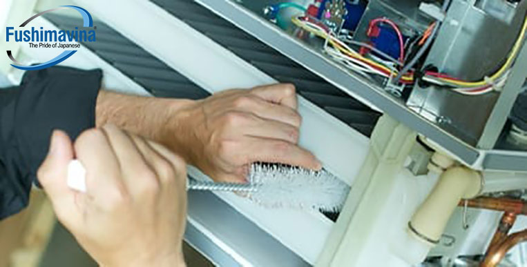 cách vệ sinh máy làm đá