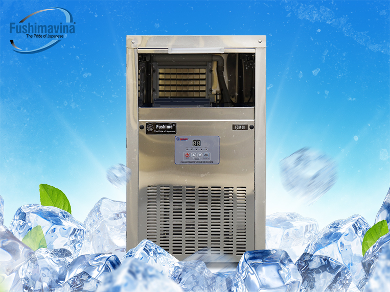 Máy làm đá viên 30kg Fushima
