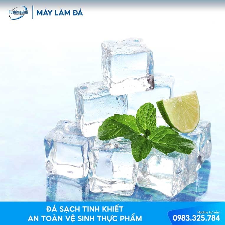 thành phẩm đá viên là yếu tố quan trọng đối với cơ sở sản xuất đá viên