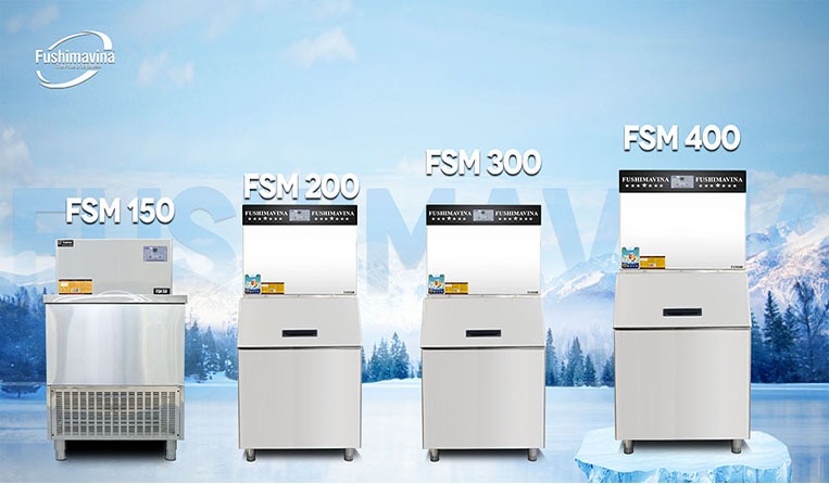 máy làm đá viên công nghệ giải nhiệt nước