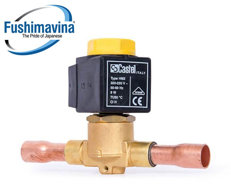 van điện từ của máy làm đá