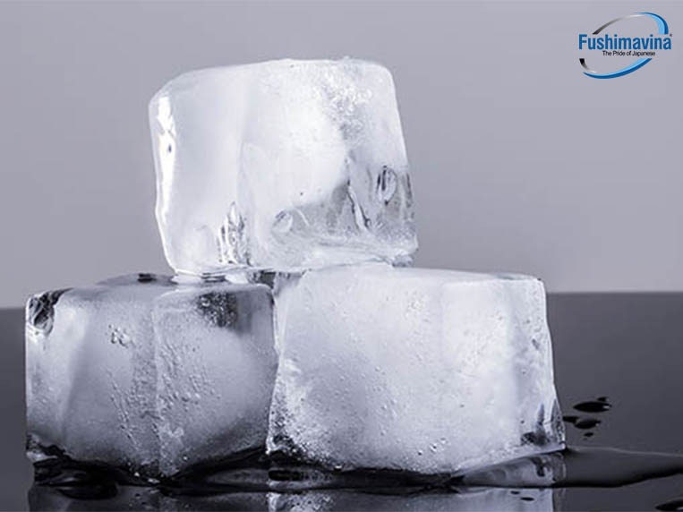 quy trình sản xuất nước đá viên tinh khiết