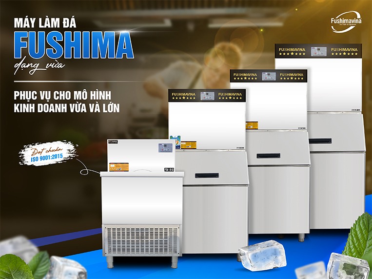 tạo điều kiện nhiệt độ môi trường tốt để máy làm đá hoạt động