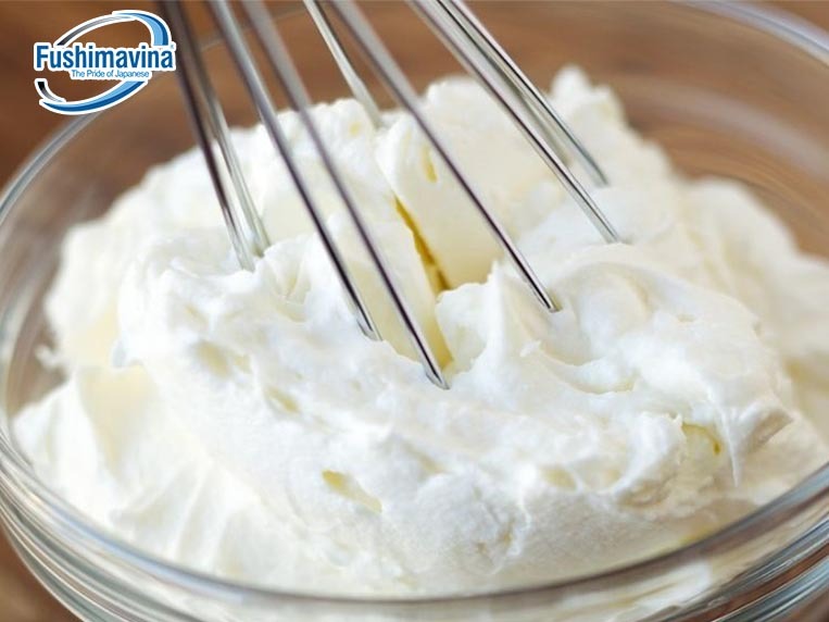 ủ nguyên trước khi làm kem bằng máy