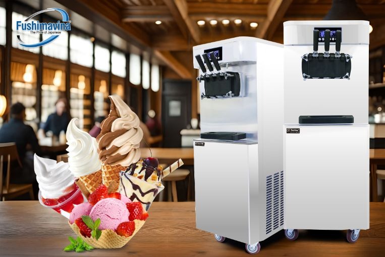 chọn phân loại máy làm kem thích hợp với quy mô kinh doanh