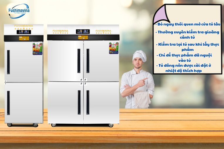 Mách bạn một số mẹo ngăn ngừa tình trạng đóng tuyết của tủ đông