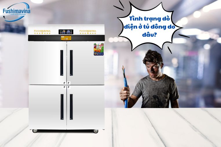 tủ đông bị rò điện