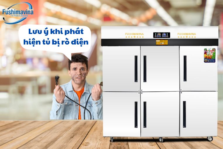 Lưu ý quan trọng khi phát hiện tình trạng tủ đông bị rò điện
