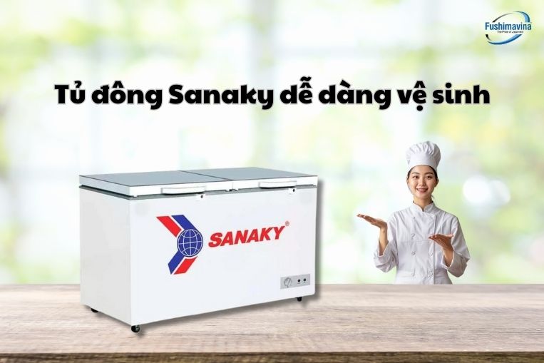Tủ đông Sanaky
