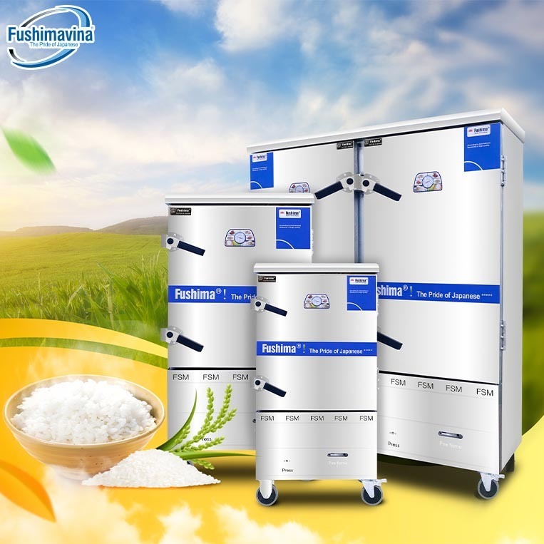 Kiểm tra tủ nấu cơm công nghiệp trước khi nấu