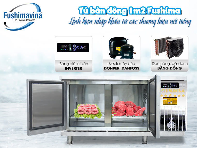 Linh kiện của tủ bàn đông