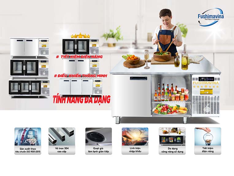 Công dụng, đặc điểm chính của bàn lạnh, bàn đông