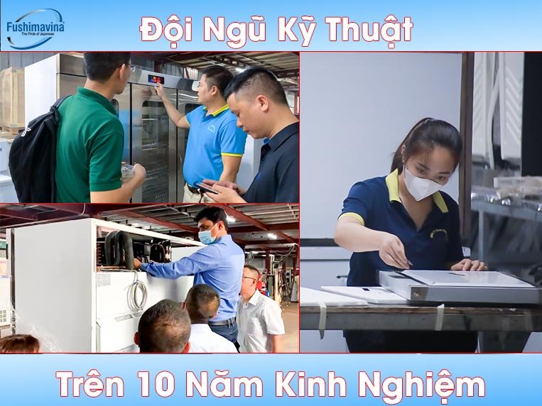 Đội ngũ kỹ thuật trên 10 năm kinh nghiệm