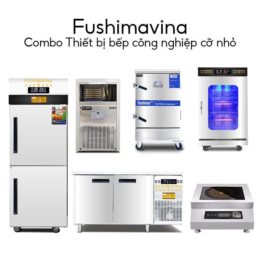 Combo thiết bị bếp công nghiệp cỡ nhỏ