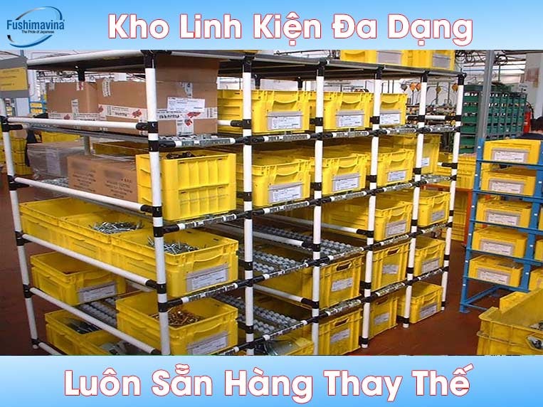 Linh kiện luôn sẵn để thay thế nhanh chóng