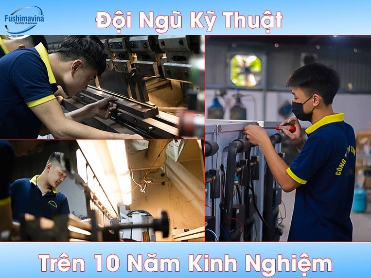 Đội ngũ chuyên gia tay nghề cao