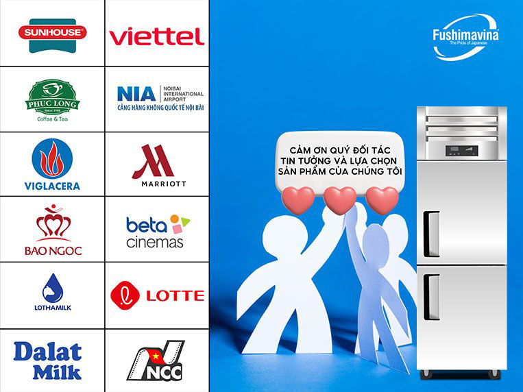 Là đối tác tin cậy của nhiều hãng, tập đoàn trên thị trường