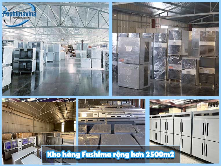 Kho hàng rộng lớn với hơn 2500 mét vuông