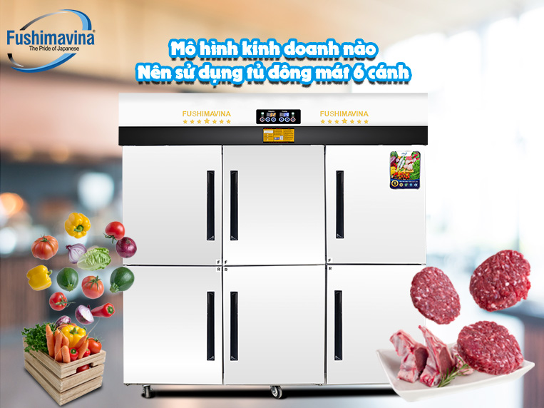 Phù hợp với nhiều mô hình kinh doanh như nhà hàng, xưởng chế biến,...