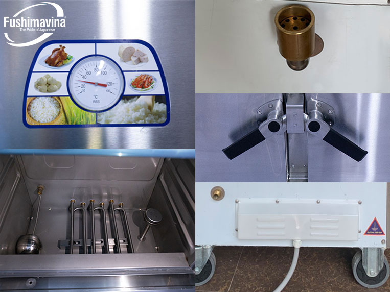 Những yếu tố làm nên chất lượng tủ cơm điện 10 khay Fushima