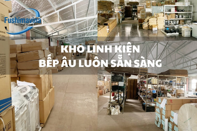 Kho linh kiện luôn sẵn sàng thay thế