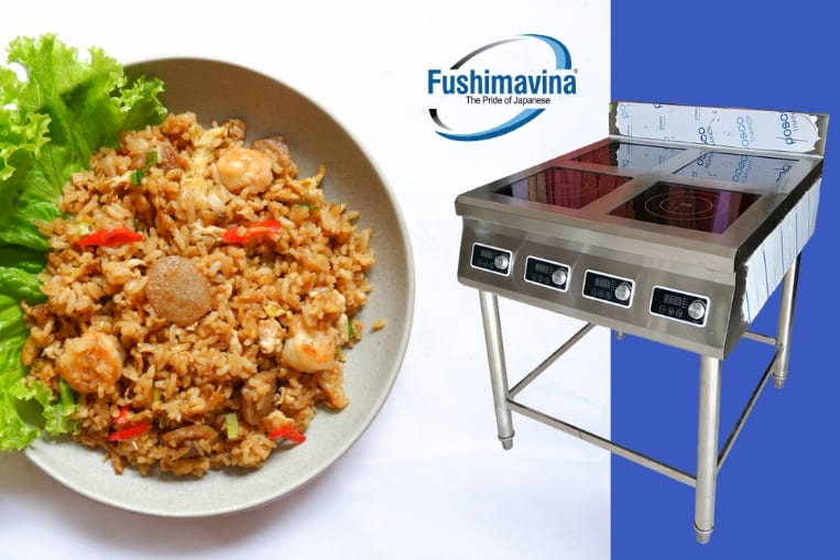 bếp âu 4 họng điện fushima