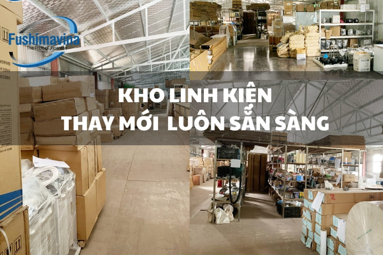 kho linh kiện luôn sẵn sàng