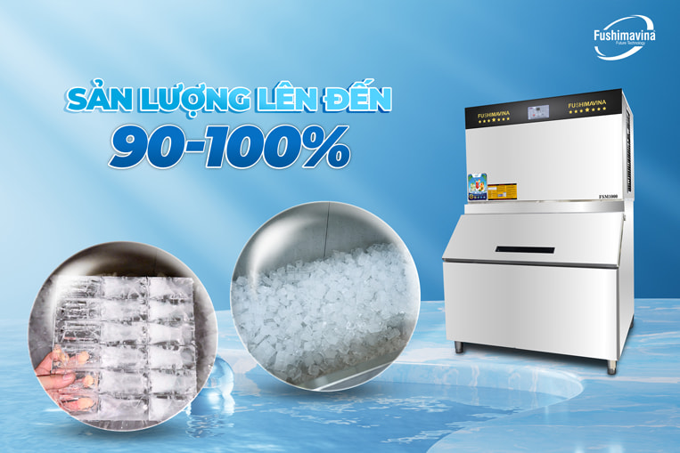 Sản lượng đá luôn đạt 80 - 100%