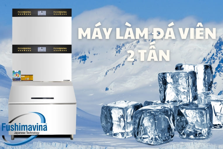 hình ảnh máy làm đá 2 tấn