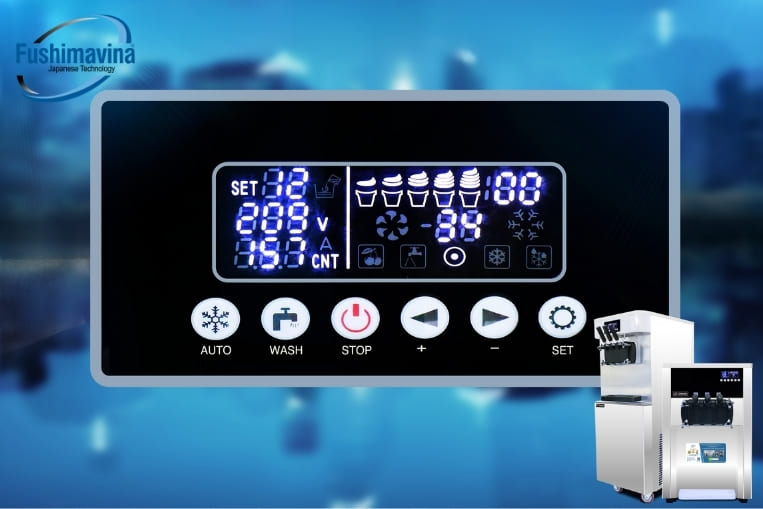 hình ảnh bảng mạch máy làm kem Fushima