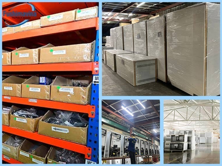 Linh kiện luôn sẵn để thay thế khi cần bảo hành thiết bị