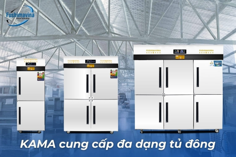 công ty kama cung cấp tủ đông công nghiệp