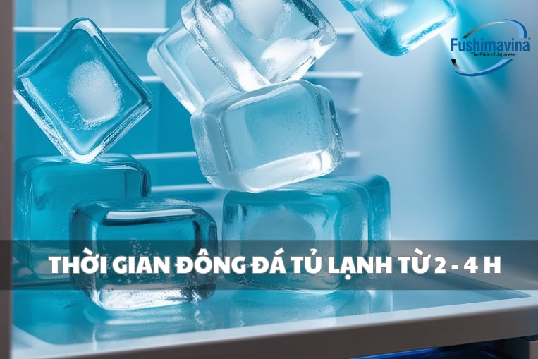 thời gian làm đá trung bình