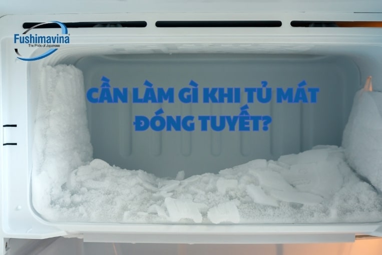 Cần làm gì khi tủ đóng tuyết