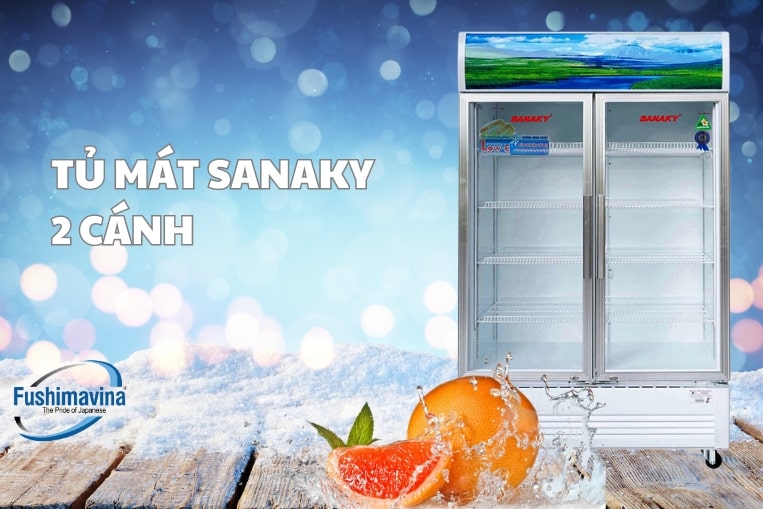 tủ mát sanaky